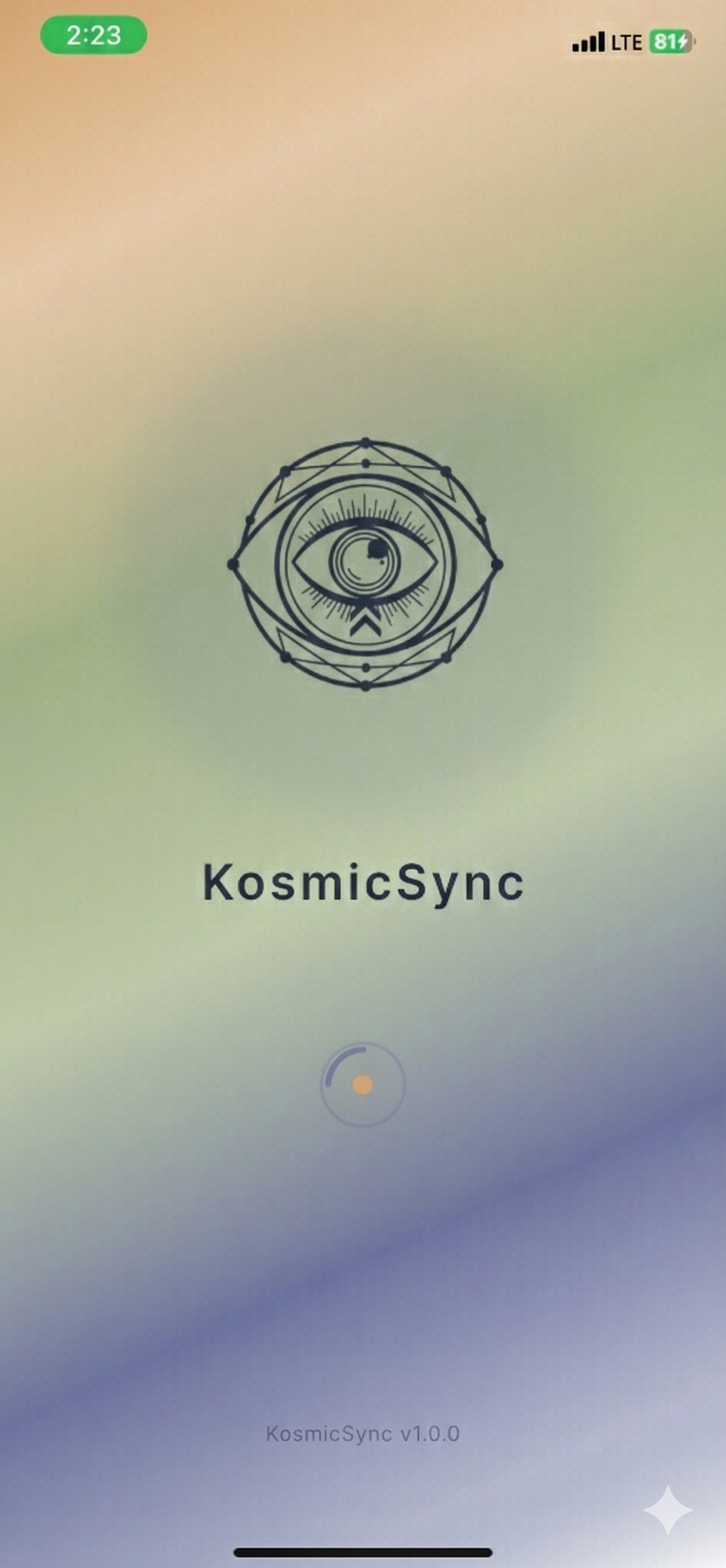 Kosmic Sync Living Map